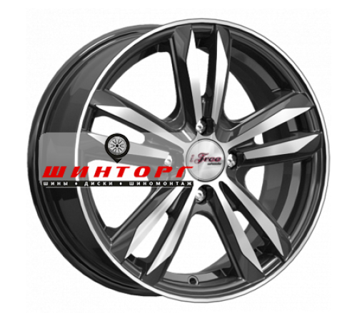 Купить диски iFree 6x15/4x100 ET35 D67,1 Маскот (КС870) Блэк Джек от производителя iFree в Казани