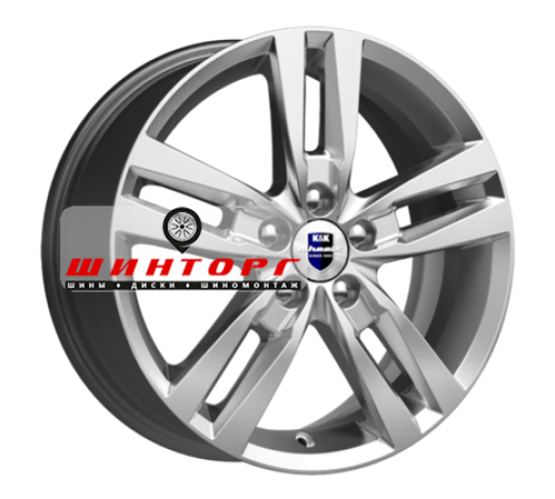 Купить диски K&K 6,5x16/5x100 ET48 D56,1 Rassvet-оригинал (КС868) Сильвер SK от производителя K&K в Казани
