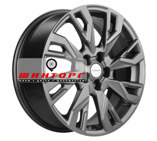 Купить диски Khomen Wheels 7x18/5x114,3 ET37 D66,5 KHW1809 (Dargo/Jolion) Gray от производителя Khomen Wheels в Казани