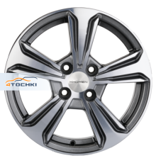 Khomen Wheels 6x15/4x100 ET50 D60,1 KHW1502 (Vesta) G-Silver-FP