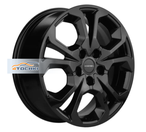 Купить диски Khomen Wheels 6,5x17/5x114,3 ET37 D66,5 KHW1711 (Jolion) Black от производителя Khomen Wheels в Казани