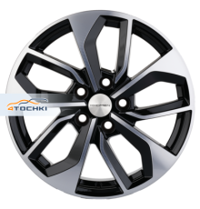 Khomen Wheels 7x17/5x114,3 ET45 D60,1 KHW1703 (Changan/Geely/Lexus/Toyota) Black-FP