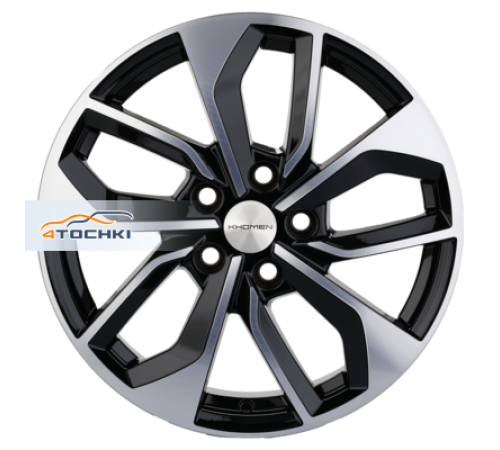 Купить диски Khomen Wheels 7x17/5x114,3 ET45 D60,1 KHW1703 (Changan/Geely/Lexus/Toyota) Black-FP от производителя Khomen Wheels в Казани