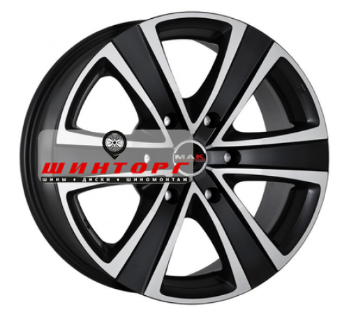 Купить диски MAK 8x18/6x114,3 ET30 D66,1 Stone 6 Black mirror от производителя MAK в Казани