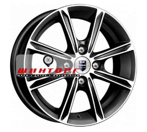 Купить диски K&K 5x13/4x108 ET40 D67,1 Флэш (КС698) Алмаз черный от производителя K&K в Казани