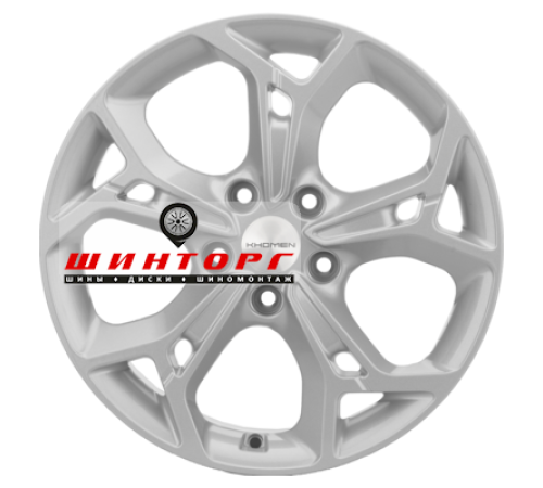 Купить диски Khomen Wheels 7x17/5x114,3 ET50 D67,1 KHW1702 (CX-5/Seltos/Optima) F-Silver от производителя Khomen Wheels в Казани