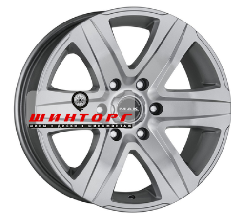 Купить диски MAK 8x18/6x139,7 ET35 D67,1 Stone 6 Silver от производителя MAK в Казани Купить диски MAK 8x18/6x139,7 ET35 D67,1 Stone 6 Silver от производителя MAK в Казани