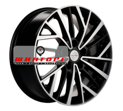 Купить диски Khomen Wheels 7x17/5x110 ET40 D67,1 KHW1717 (Evolute i-Joy) Black-FP от производителя Khomen Wheels в Казани