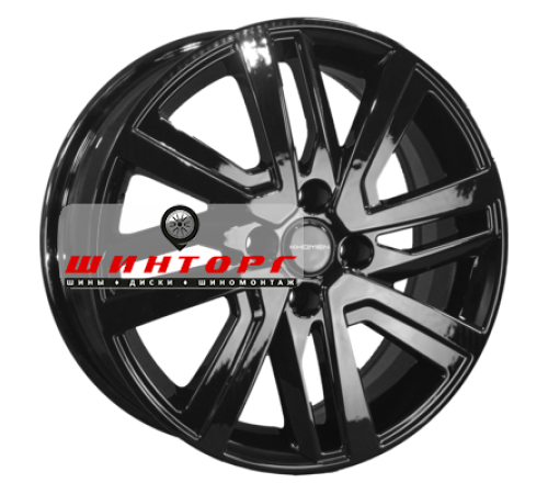 Купить диски Khomen Wheels 6x16/4x100 ET41 D60,1 KHW1609 (XRay) Black от производителя Khomen Wheels в Казани