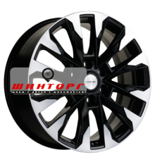 Khomen Wheels 8x20/6x139,7 ET60 D95,1 KHW2010 (LC 300) Black-FP