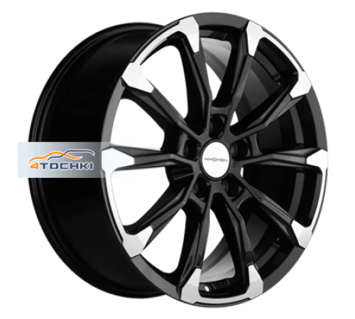 Купить диски Khomen Wheels 7,5x18/5x114,3 ET50 D67,1 KHW1808 (K5/Santafe) Black-FP от производителя Khomen Wheels в Казани