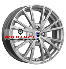 K&K 6x16/4x100 ET37 D60,1 Меандр-оригинал (КС879) Сильвер SK