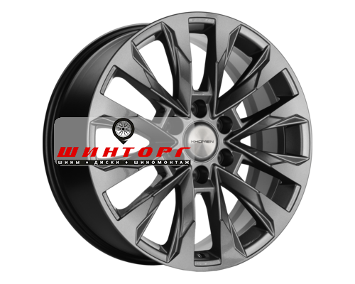 Купить диски Khomen Wheels 8x20/6x139,7 ET38 D67,1 KHW2010 (Pajero IV) Gray от производителя Khomen Wheels в Казани