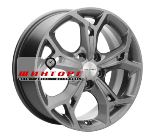 Купить диски Khomen Wheels 7x17/5x114,3 ET40 D66,1 KHW1702 (Qashqai) Gray от производителя Khomen Wheels в Казани