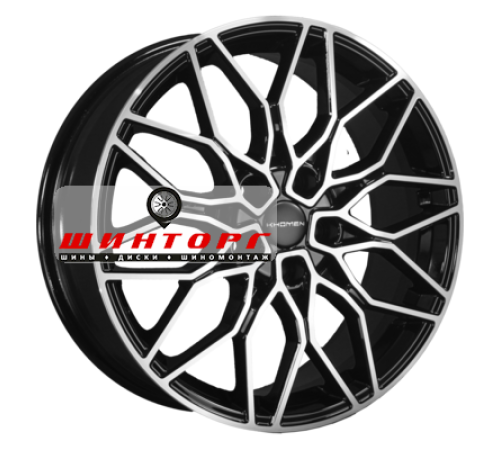 Купить диски Khomen Wheels 7x18/5x108 ET46 D63,4 KHW1813 (Geely Monjaro/Tugella) Black-FP от производителя Khomen Wheels в Казани