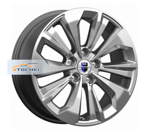 Купить диски K&K 7x17/5x114,3 ET45 D67,1 Авиор (КС936) Дарк платинум брайт от производителя K&K в Казани Купить диски K&K 7x17/5x114,3 ET45 D67,1 Авиор (КС936) Дарк платинум брайт от производителя K&K в Казани