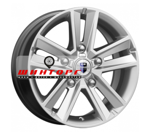 Купить диски K&K 6,5x16/5x139,7 ET40 D98 Арена (КС864) Сильвер SK от производителя K&K в Казани