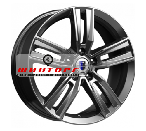Купить диски K&K 7x18/5x114,3 ET50 D67,1 Танаис (КС750) Дарк платинум от производителя K&K в Казани