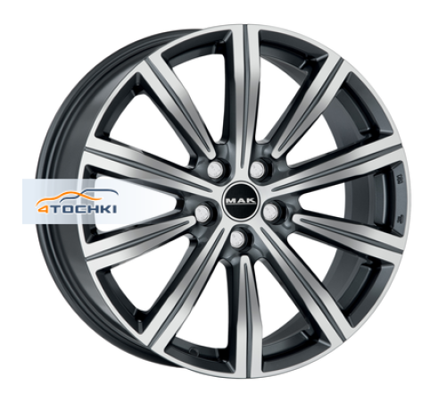 Купить диски MAK 8,5x20/5x120 ET45 D65,1 Birmingham Gunmetal Mirror Face от производителя MAK в Казани