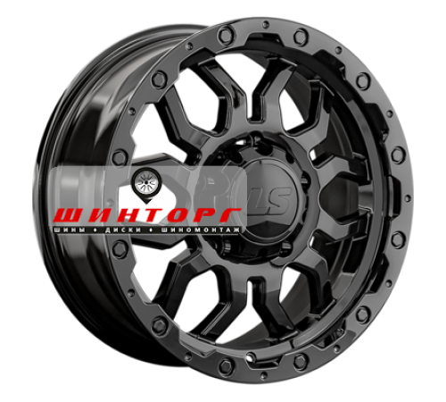 Купить диски LS 8x17/5x150 ET45 D110,1 1285 BK (конус, Колпак+лого) от производителя LS в Казани