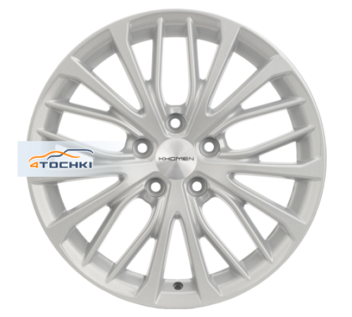 Купить диски Khomen Wheels 7x17/5x114,3 ET47 D66,1 KHW1705 (Juke) F-Silver от производителя Khomen Wheels в Казани