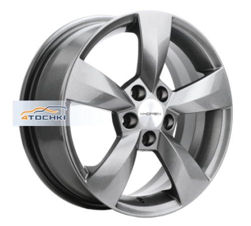 Купить диски Khomen Wheels 6x15/5x100 ET43 D57,1 KHW1504 (Fabia) Gray от производителя Khomen Wheels в Казани Купить диски Khomen Wheels 6x15/5x100 ET43 D57,1 KHW1504 (Fabia) Gray от производителя Khomen Wheels в Казани