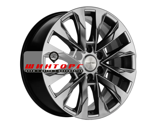 Купить диски Khomen Wheels 8x20/6x139,7 ET60 D95,10 KHW2010 (LC 300) Dark Chrome от производителя Khomen Wheels в Казани