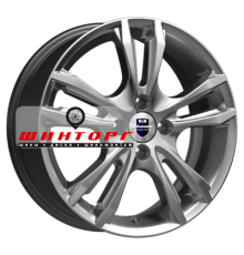 K&K 6x16/4x100 ET41 D60,1 Samara-оригинал (КС866) Дарк платинум