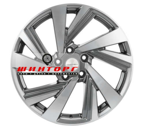 Купить диски Khomen Wheels 7,5x18/5x114,3 ET45 D67,1 KHW1801 (Xceed/CX-3/5) Gray-FP от производителя Khomen Wheels в Казани