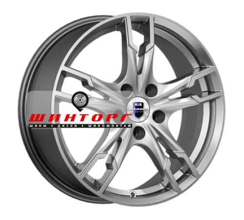 Купить диски K&K 7x17/4x100 ET41 D60,1 Солар (КС875) Дарк платинум от производителя K&K в Казани