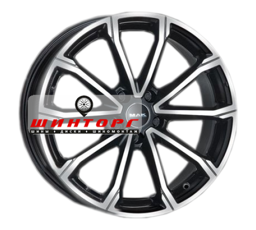 Купить диски MAK 7x17/5x114,3 ET35 D60,1 DaVinci Black mirror от производителя MAK в Казани Купить диски MAK 7x17/5x114,3 ET35 D60,1 DaVinci Black mirror от производителя MAK в Казани