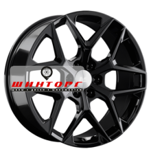 LS 9x22/6x139,7 ET30 D100,1 1372 BK (конус, Колпак+лого)