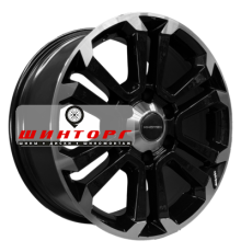 Khomen Wheels 7,5x18/6x114,3 ET38 D67,1 KHW1817 (Mohave) Black-FP