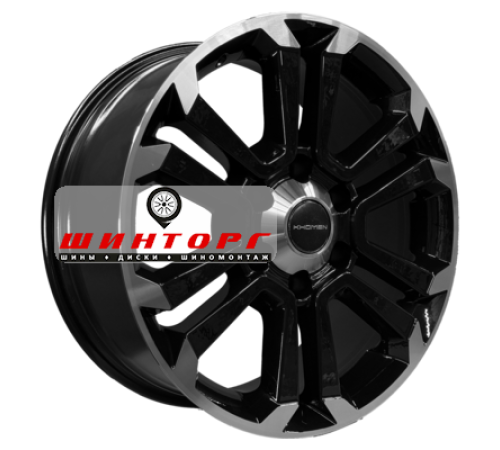 Купить диски Khomen Wheels 7,5x18/6x114,3 ET38 D67,1 KHW1817 (Mohave) Black-FP от производителя Khomen Wheels в Казани