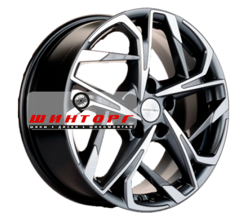 Купить диски Khomen Wheels 7x17/5x108 ET50 D63,3 KHW1716 (Kuga/Focus) Gray-FP от производителя Khomen Wheels в Казани