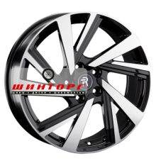 Replay 7,5x18/5x114,3 ET35 D60,1 LX209 BKF (конус, C570)