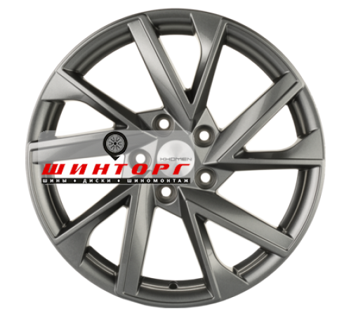 Купить диски Khomen Wheels 7x17/5x112 ET40 D57,1 KHW1714 (Kodiaq/Tiguan) Gray от производителя Khomen Wheels в Казани