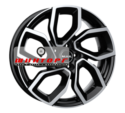 Купить диски MAK 7,5x18/5x108 ET45 D65,1 Apollo Black mirror от производителя MAK в Казани