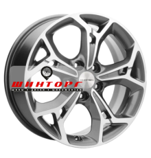 Khomen Wheels 7x17/5x114,3 ET50 D67,1 KHW1702 (CX-5/Seltos/Optima) Gray-FP