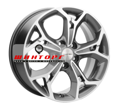 Купить диски Khomen Wheels 7x17/5x114,3 ET50 D67,1 KHW1702 (CX-5/Seltos/Optima) Gray-FP от производителя Khomen Wheels в Казани
