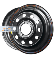 Off-Road Wheels 8x17/6x139,7 ET10 D110 Тойота Ниссан Черный