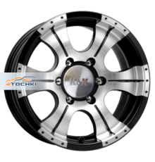 K&K 8x16/6x139,7 ET0 D110,1 Байконур (КС465М) Алмаз черный