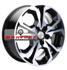 Khomen Wheels 6,5x17/5x108 ET43 D65,1 KHW1711 (DFM AX 7) Black-FP