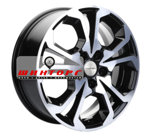 Купить диски Khomen Wheels 6,5x17/5x108 ET43 D65,1 KHW1711 (DFM AX 7) Black-FP от производителя Khomen Wheels в Казани