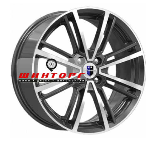 Купить диски K&K 7x17/5x112 ET40 D57,1 Эрфурт (КС898) Алмаз черный от производителя K&K в Казани