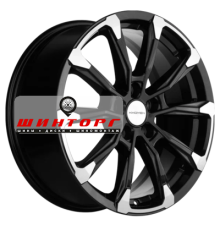 Khomen Wheels 7,5x18/5x112 ET43 D57,1 KHW1808 (Kodiaq/Tiguan) Black-FP
