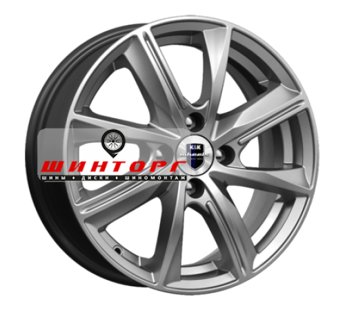 Купить диски K&K 6x15/4x100 ET35 D67,1 Арнар (КС890) Дарк платинум от производителя K&K в Казани