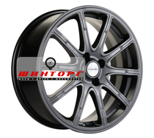 Купить диски Khomen Wheels 6,5x17/4x100 ET41 D60,1 KHW1707 (XRay) Gray от производителя Khomen Wheels в Казани