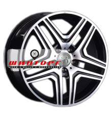 Replay 8,5x19/5x112 ET57 D66,6 MR67 BKF (конус, MB003)