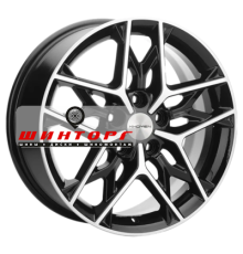 Khomen Wheels 7x17/5x108 ET45 D60,1 KHW1709 (Chery Tiggo 3/Tiggo 3 Pro) Black-FP